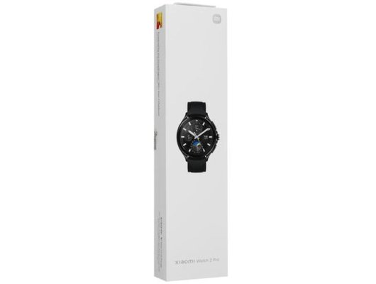 Смарт часы XIAOMI WATCH 2 PRO BLACK CASE WITH BLACK FLUORORUBBER STRAP (M2234W1/BHR7211GL)